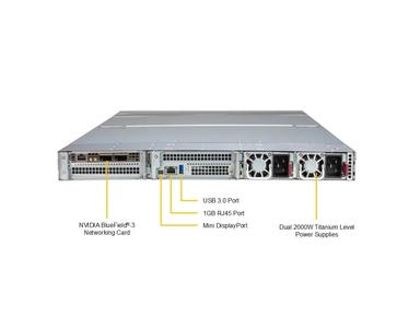 Supermicro ARS-111GL-DSHR-LCC GPU NVIDIA GH200 Grace Hopper Superchip System