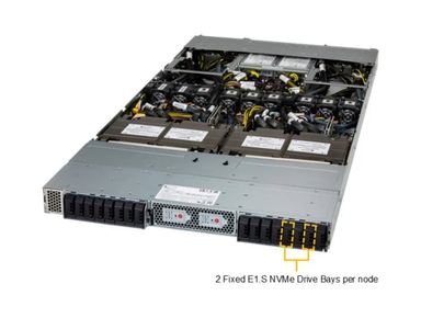Supermicro ARS-121L-DNR GPU 1U 2-Node NVIDIA Grace CPU Superchip system
