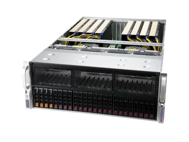 Supermicro AS -4125GS-TNRT GPU A+ Server DP AMD 4U System with up to 8 PCIe Direct-Connect GPUs