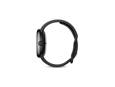 Google Pixel Watch 3 41mm – Matte Black Aluminum Case with Obsidian Active Band