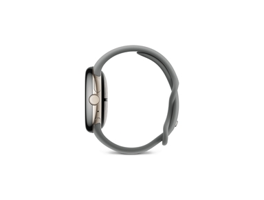 Google Pixel Watch 3 41mm – Champagne Gold Aluminum Case with Hazel Active Band