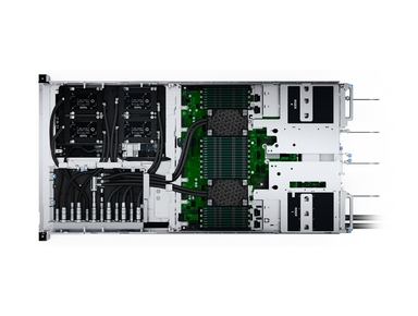 Dell PowerEdge XE9640 Rack Server with 4 AMD Instinct MI300X accelerators