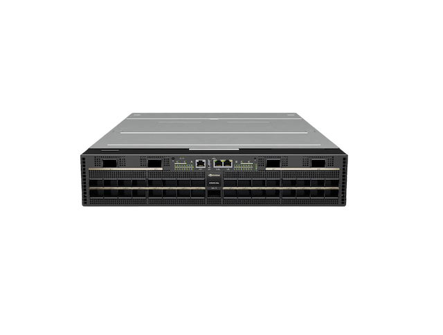 NVIDIA Quantum-X800 Q3200-RA InfiniBand Switch – 2U, Dual 36-Port 800Gb/s XDR, Air-Cooled, OSFP, UFM-Managed