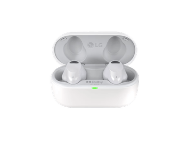 LG T80S Wireless Bluetooth Earbuds - White