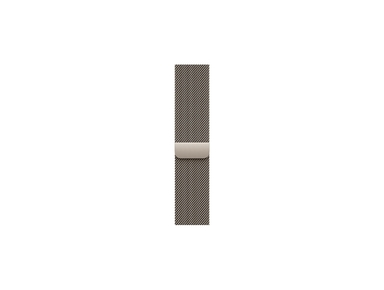 Apple Watch Series 10, 46 mm, SS, Natural Milanese loop - S/M, Titanium case Natural
