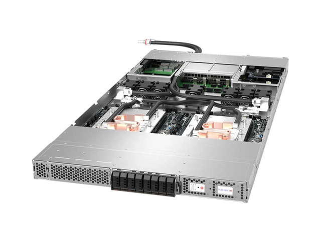 Supermicro ARS-111GL-DNHR-LCC GPU 1U 2-Node NVIDIA GH200 Grace Hopper Superchip system