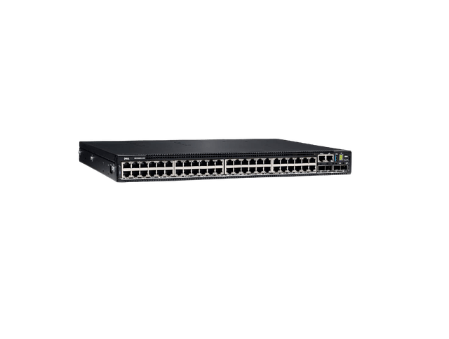 Dell PowerSwitch N3248TE-ON 48-Port 1GbE RJ45 Switch with 4 x 10GbE SFP+ and 2 x 100GbE QSFP28 Uplinks