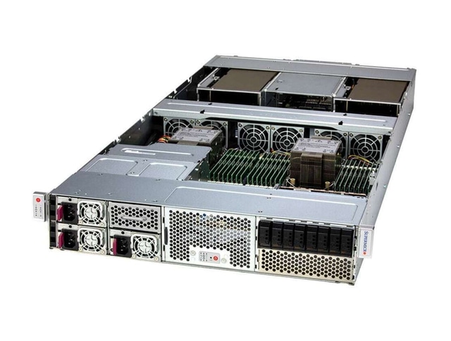 Supermicro SYS-221GE-NR GPU SuperServer DP Intel 2U PCIe GPU System with up to 4 NVIDIA H100, H100 NVL, or L40S Supermicro SYS-221GE-NR GPU SuperServer DP Intel 2U PCIe GPU System with up to 4 NVIDIA H100, H100 NVL, or L40S