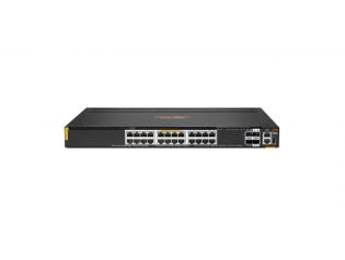 Aruba 6300M 24p HPE Smart Rate 1G/2.5G/5G/10G Class 6 PoE and 2p 50G and 2p 25G Switch (R8S89A)