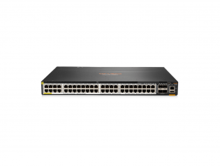 Aruba 6300M 48-port HPE Smart Rate 1/2.5/5GbE Class 6 PoE and 4-port SFP56 Switch (JL659A)