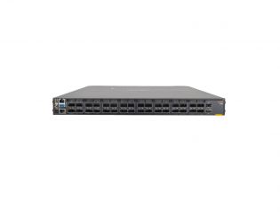HPE Aruba Networking 9300-32D 32p 100/200/400G QSFP-DD 2p 10G SFP+ Front-to-Back 6 fans 2 AC PSU bundle (R9A29A)