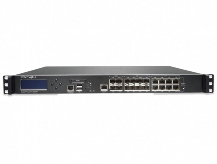 SonicWall SuperMassive 9200 Comprehensive Gateway Security Suite Bundle for 2 Year